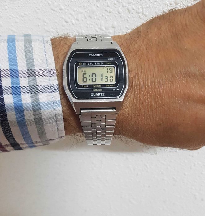Zegarek meski elektroniczny CASIO 155 B-815 Japan B 815 vintage antyk