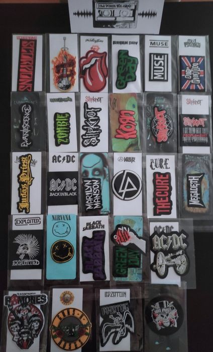 Patch Remendo Emblema Estampa mascaras Guns Roses Traje Rock Potter
