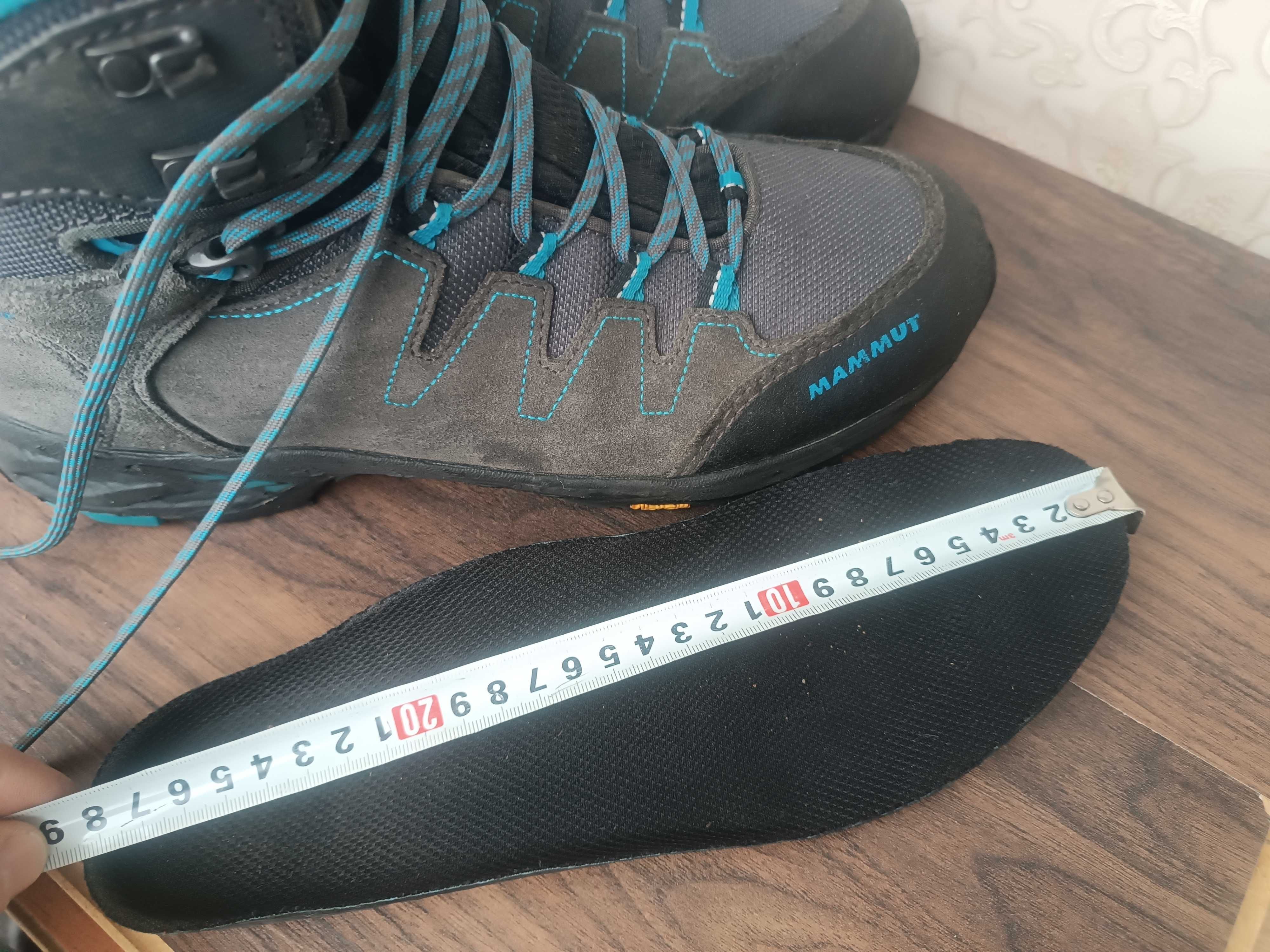 Зимние ботинки берцы Mammut gore tex 44 28 см оригинал