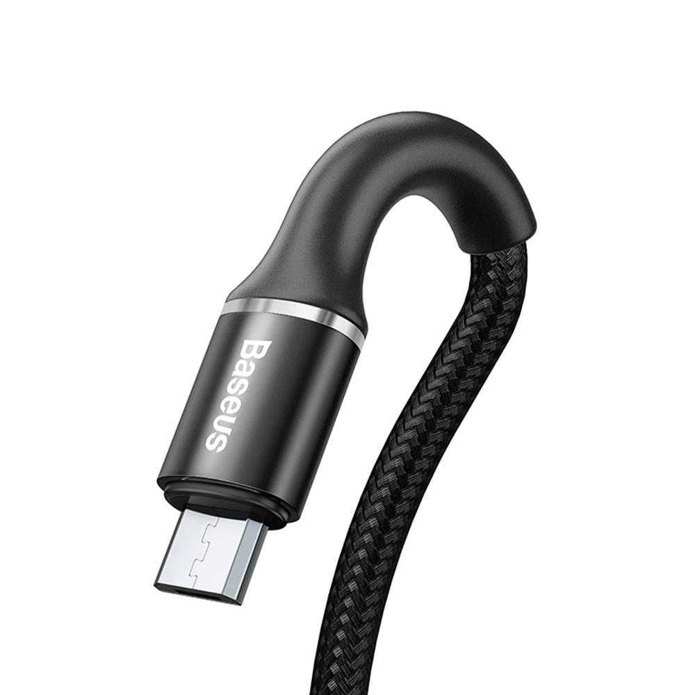 Kabel USB - micro USB Baseus 2 m podświetlany