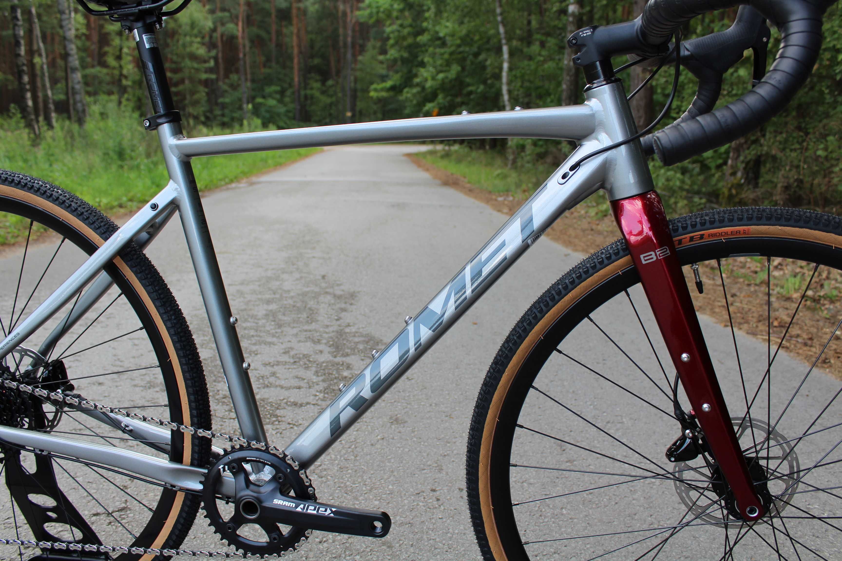 NOWY!Rower gravel Romet Boreas 2, Sram APEX 1x11, PIASTY NOVATEC!