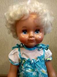 Коллекционная кукла Лида времён СССР 65см. состояние новой
