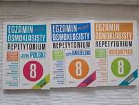 Egzamin ósmoklasisty Repetytorium GREG 3w1 polski angielski matematyka