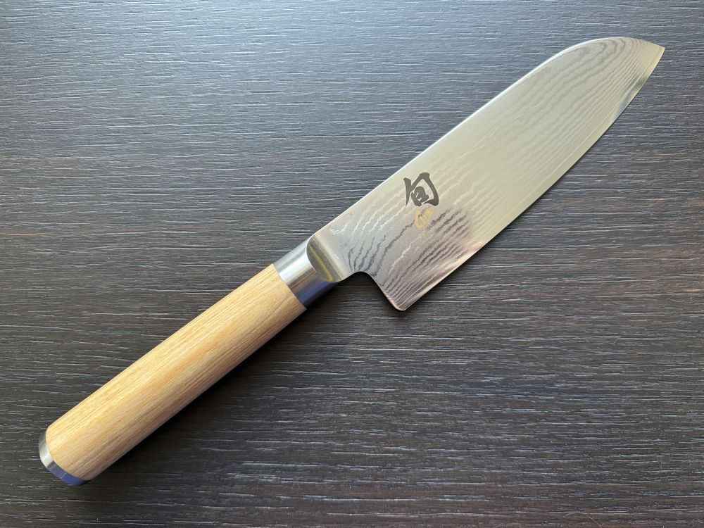 Японський професійний кухонний ніж сантоку Shun Classic Blonde Santoku