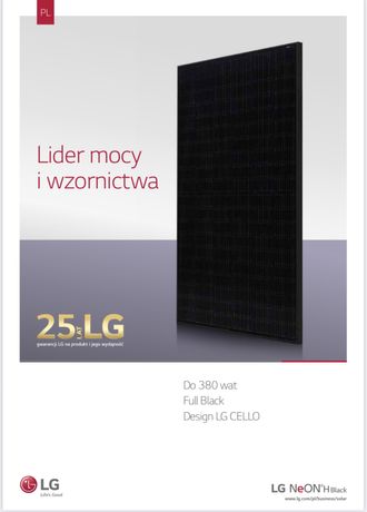 Moduł fotowoltaiczny LG 375N1K-E6 Full Black