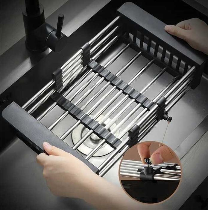 NOWA Regulowana Suszarka na Zlew – Ociekacz Kuchenny