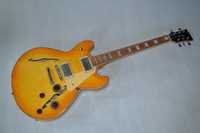 Harley Benton HB-35PLUS Lemon SEMI HOLLOW BODY ustawiona!