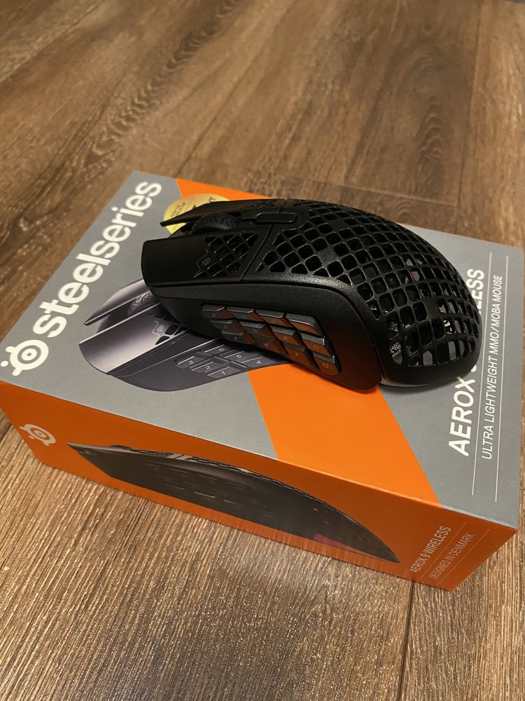 Myszka gamingowa Steelseries Aerox 9 wireless, ultralekka i szybka