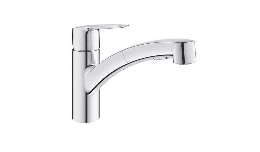 Grohe QuickFix Start bateria kuchenna, wyciągana wylewka.