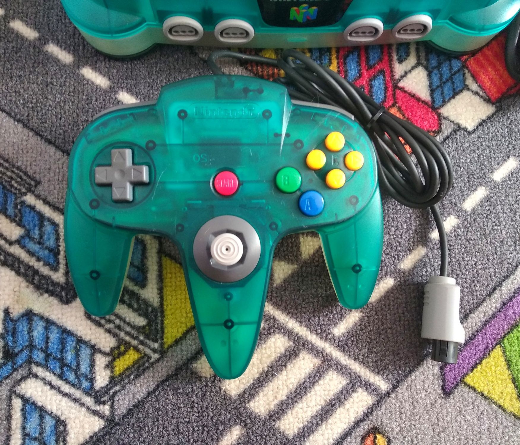 Nintendo 64 n64 pal crystal ice blue limited edition