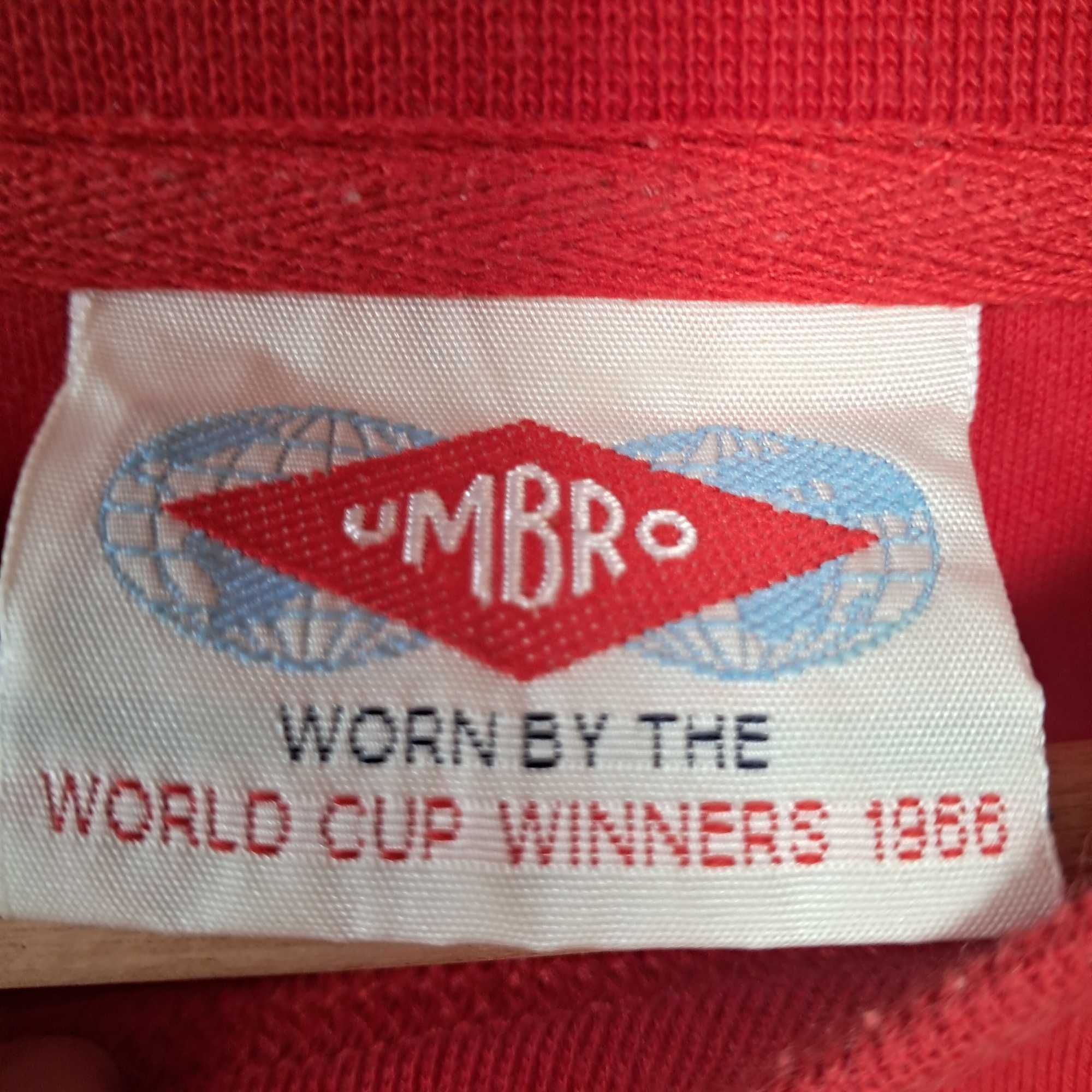 Vintage bluza męska sportowa czerwona Umbro M koszulka męska vintage