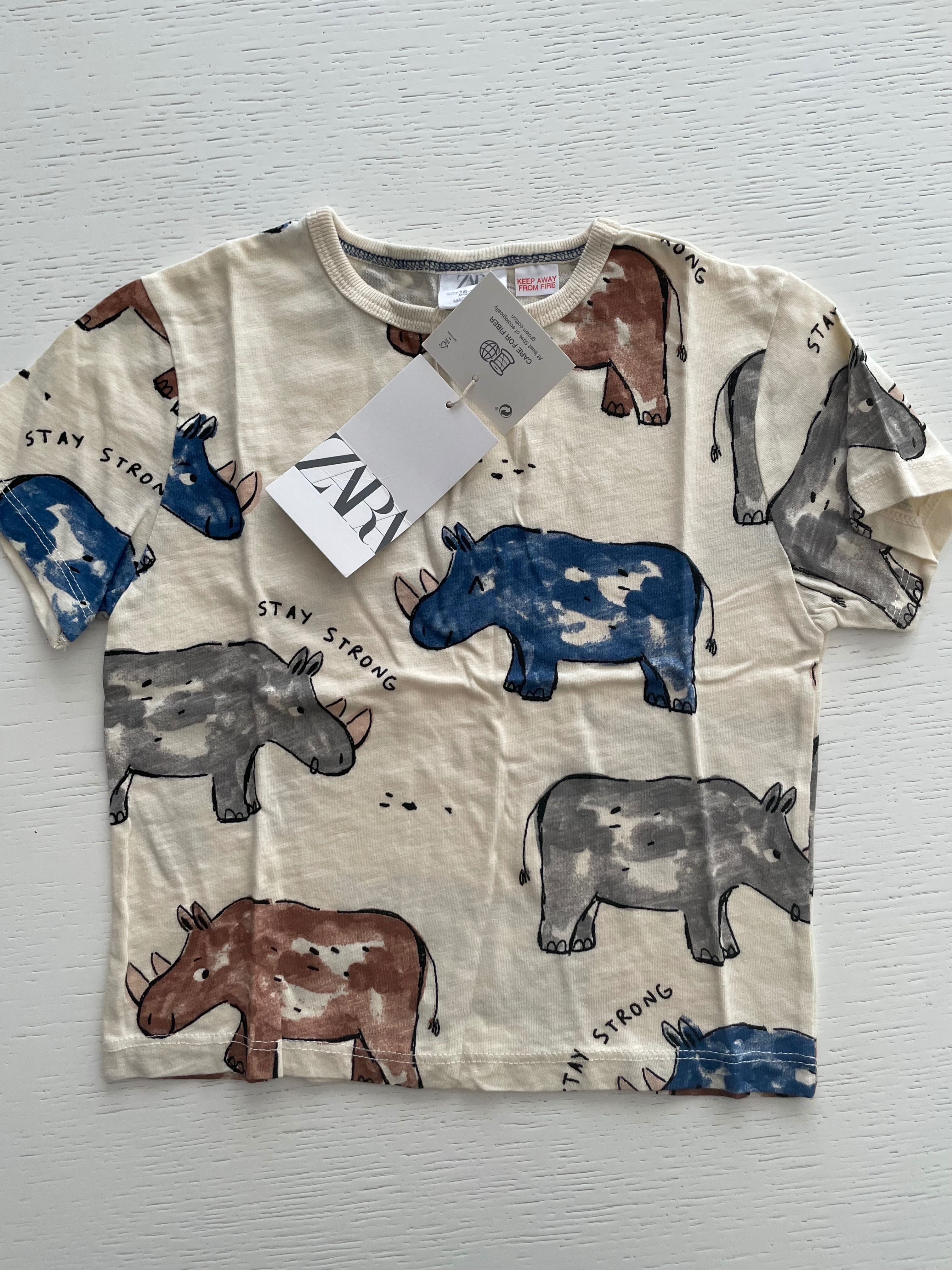 Conjunto macacão e T-shirt 18m/24m