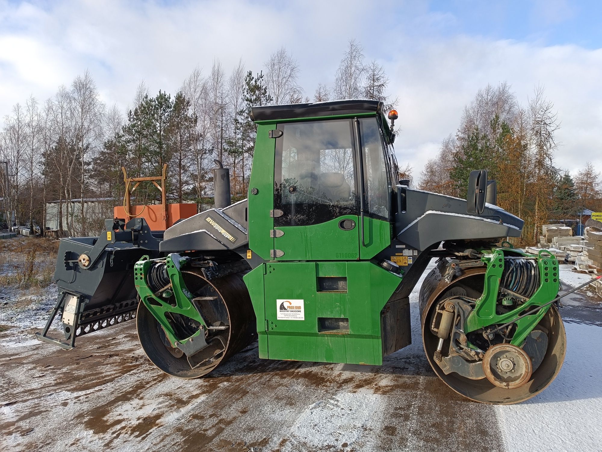 Walec stalowy Bomag BW 174 AP/ACP-AM
