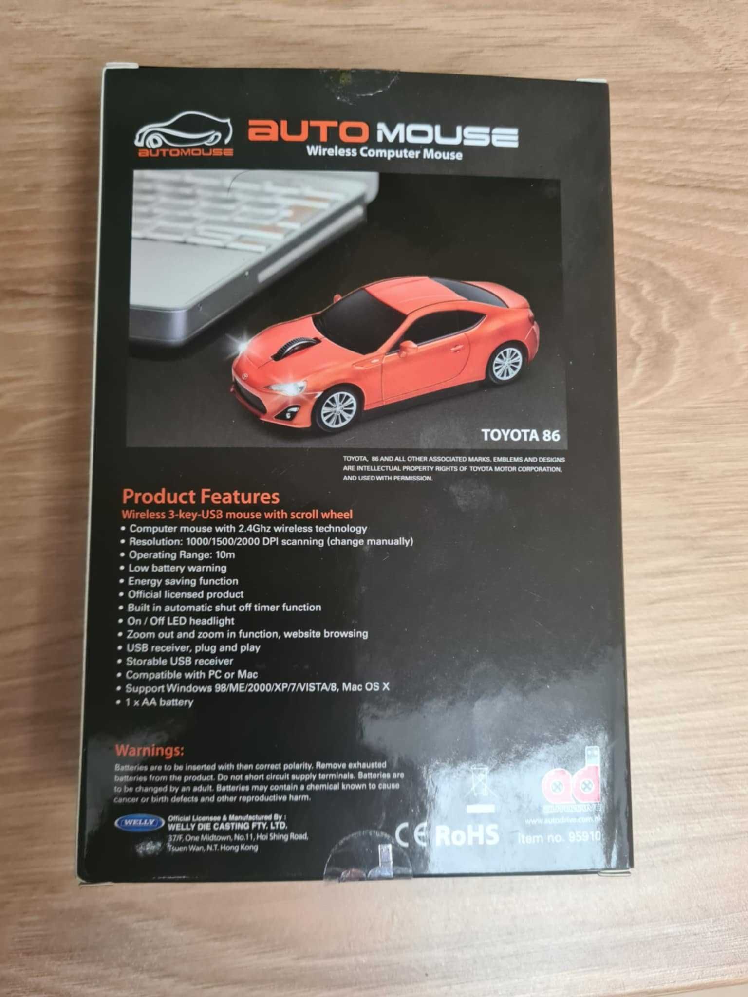 Nowa mysz komputerowa bezprzewodowa Toyota GT 86