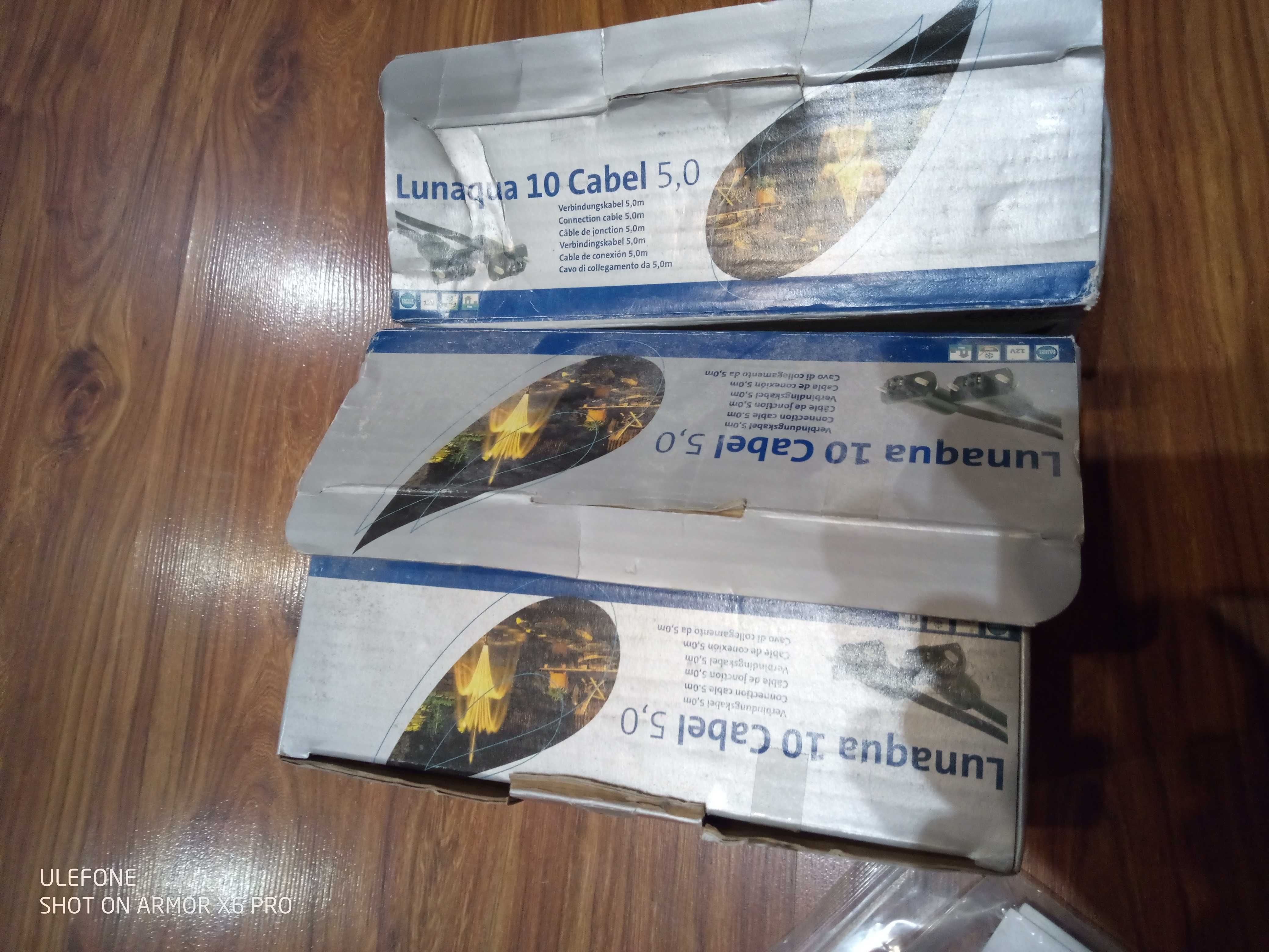 3 Lampy lunaqua 10 halogen OASE + osprzęt
