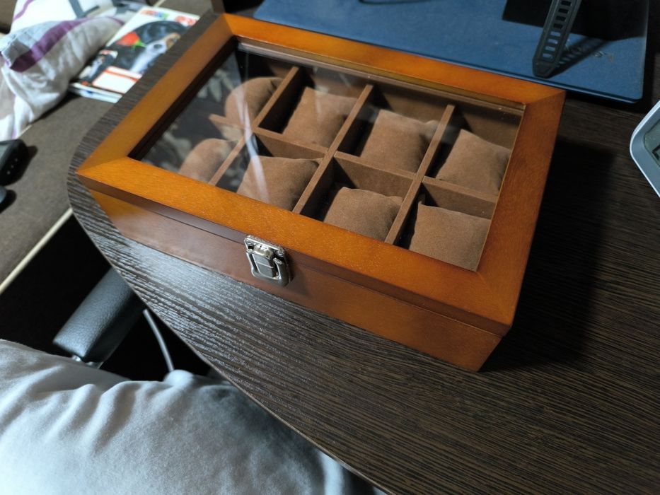 Кофр , футляр , шкатулка органайзер для часов , трэвл кейс