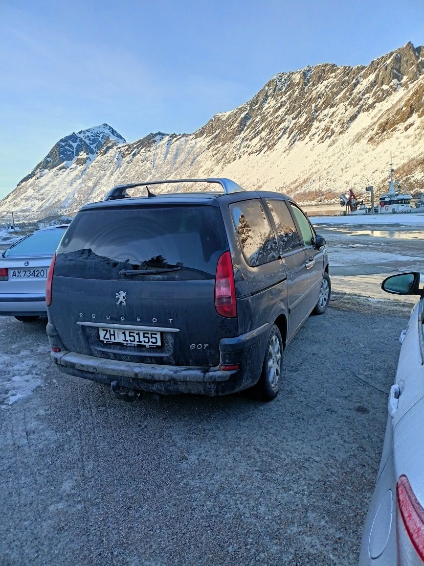 Peugeot 807 2,0HDI 2005r Rejestracja Norwegia