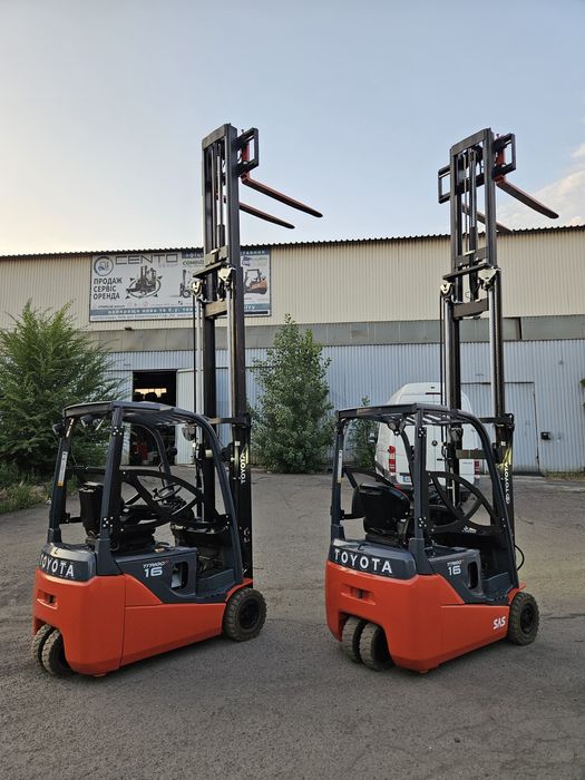 Електронавантажувачі Toyota з Li-ion АКБ. Вилочные погрузчики Тойота