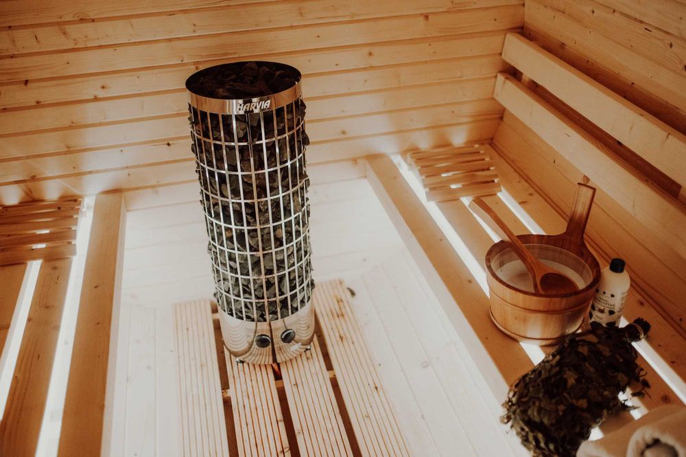 Sauna Ogrodowa Beczka Ruska Bania Dowolna Konfiguracja Cenowa