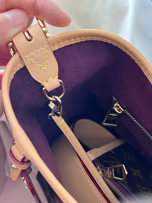 Louis Vuitton Carryall PM z Chipem NFC z Eleganckim Pudłem Prezentowym