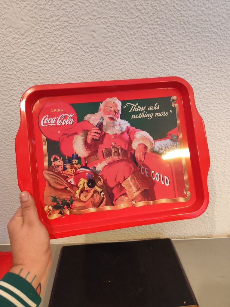 Taca coca cola vintage retro prl