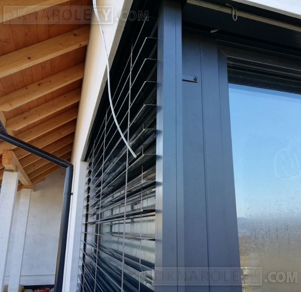 Żaluzja fasadowa Podtynkowa Natynkowa Z90 C80 170x170 Bydgoszcz