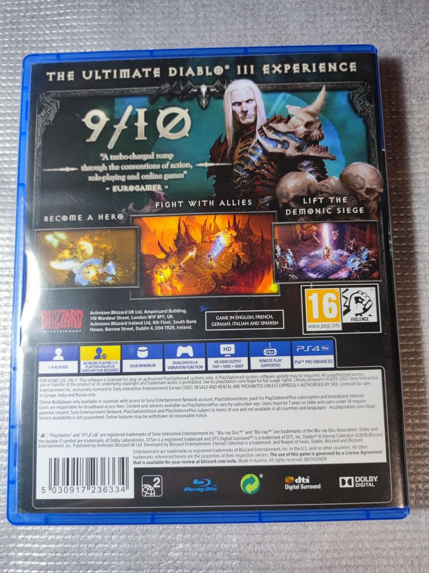 Diablo 3 Eternal Collection | Gra PS4