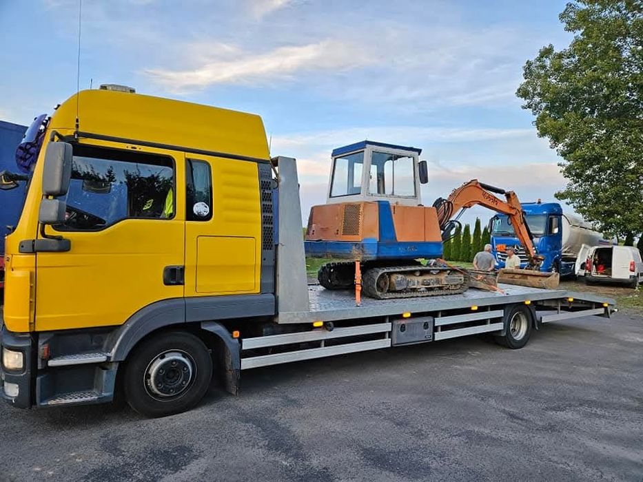Laweta Pomoc Drogowa Transport Holowanie Ciągniki Maszyny rolnicze 15t