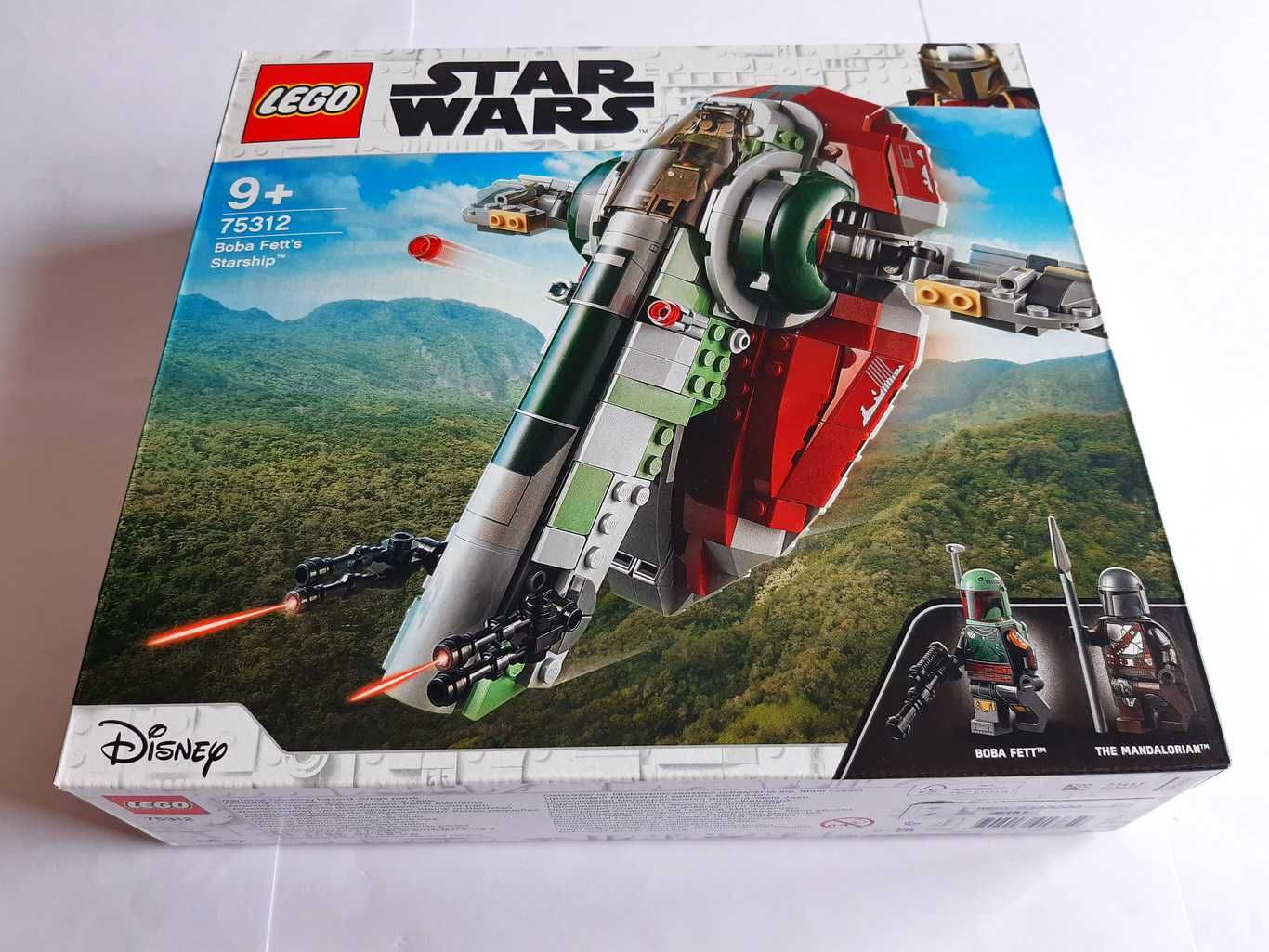 Lego Star Wars 75312 Boba Fett’s Starship (Slave I) selado