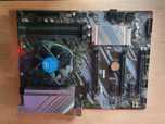 Материнская плата s1151v2 Gigabyte Z390D в отличном рабочем состоянии.