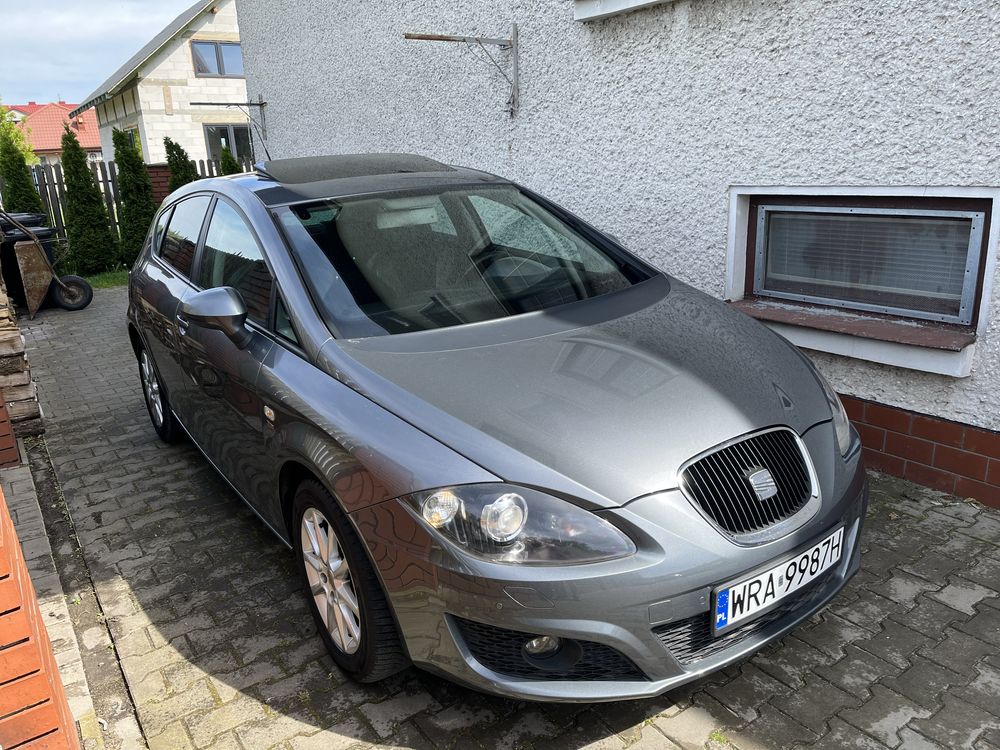 Seat Leon 2 lift 2.0 140km CR dsg szyber skóry xenon