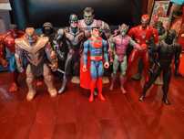 Lote figuras de ação – MARVEL & DC – 10 PERSONAGENS