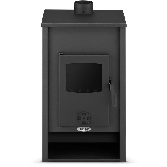 PIEC kominek koza z PŁASZCZEM WODNYM 14kW