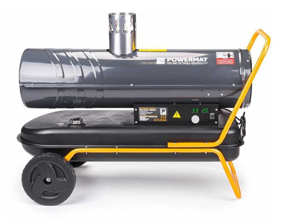 Nagrzewnica olejowa 40 kw z odprowadzeniem spalin Powermat