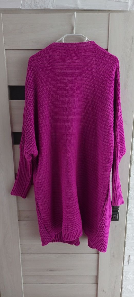 Sweter kardigan damski oversize