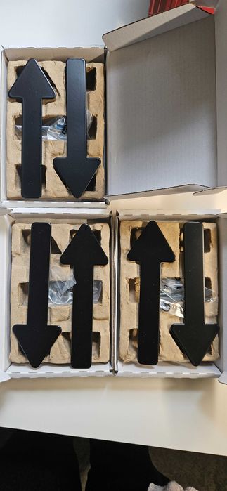 Uchwyty do mebli - strzałki IKEA