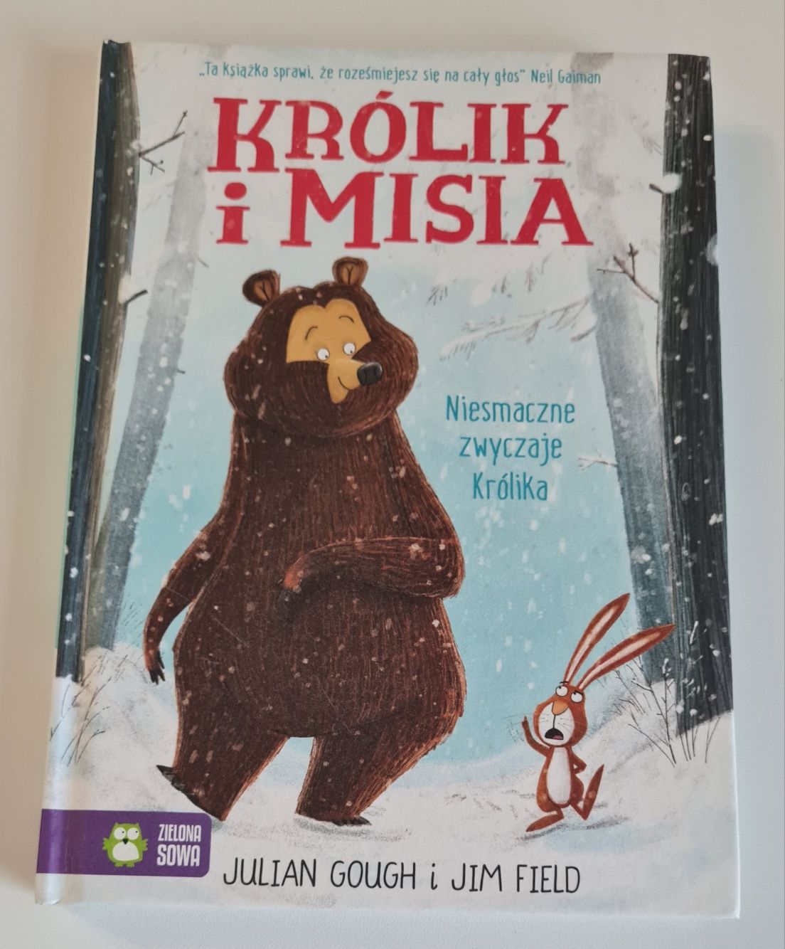 Królik i Misia książka Niesmaczne zwyczaje