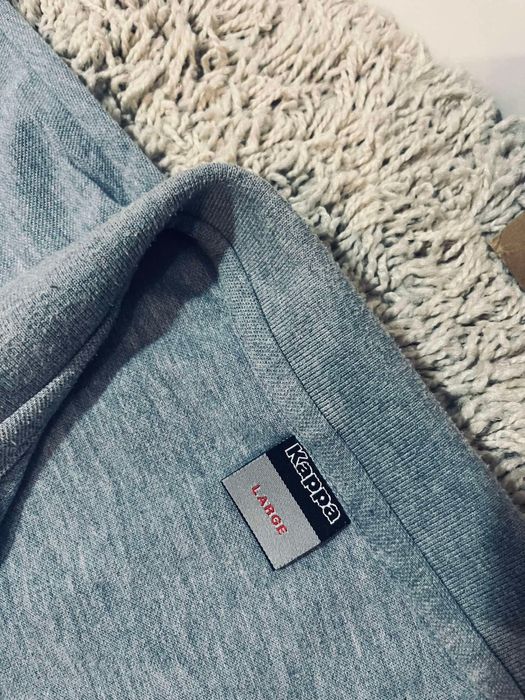 Kappa L bluzka Polo męska t-shirt szary podkoszulek