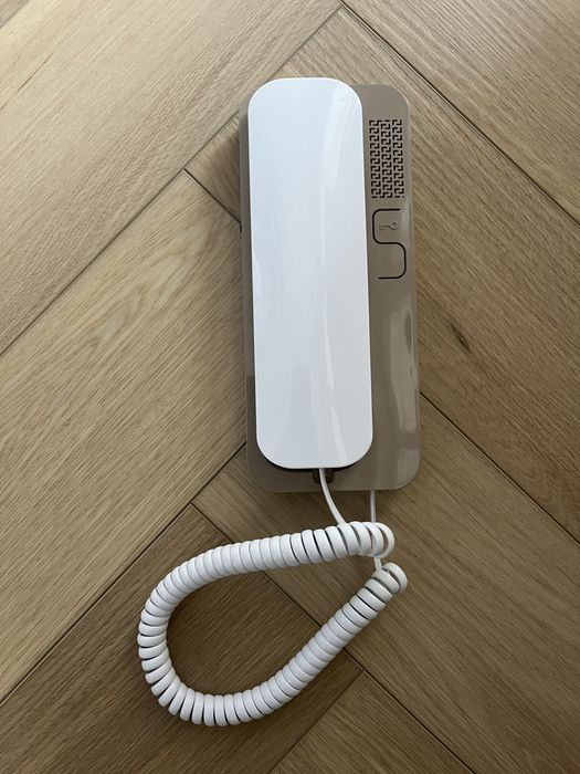 Domofon Cyfral SMART 2P analogowy 2-żyły BIAŁO-BEŻOWY