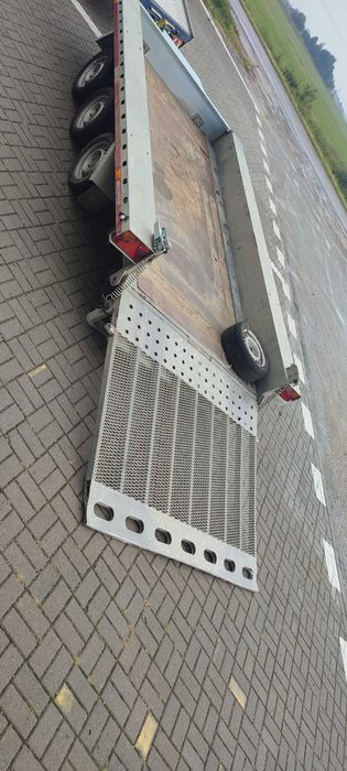 Przyczepa pod minikoparke zamiana