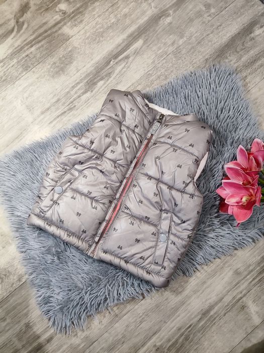 Тепла жилетка для дівчинки 2 років