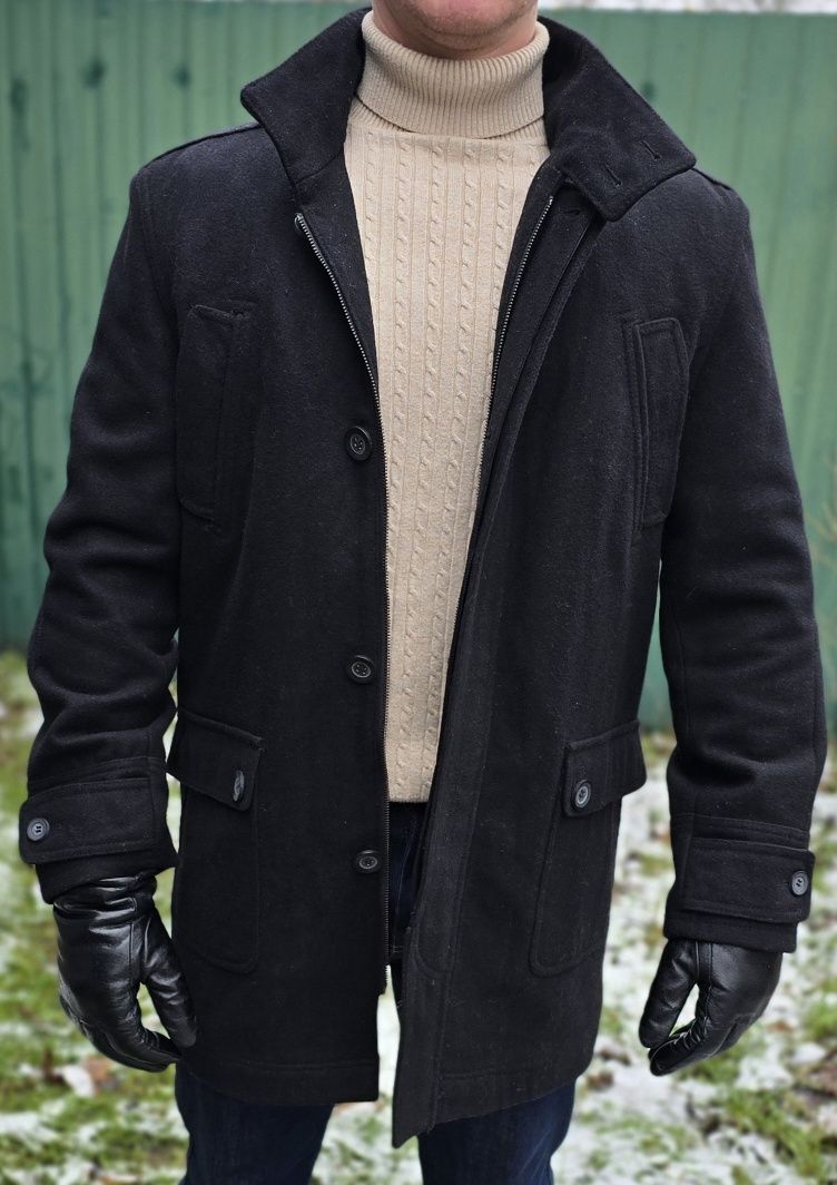 Мужское шерстяное пальто Jasper Conran