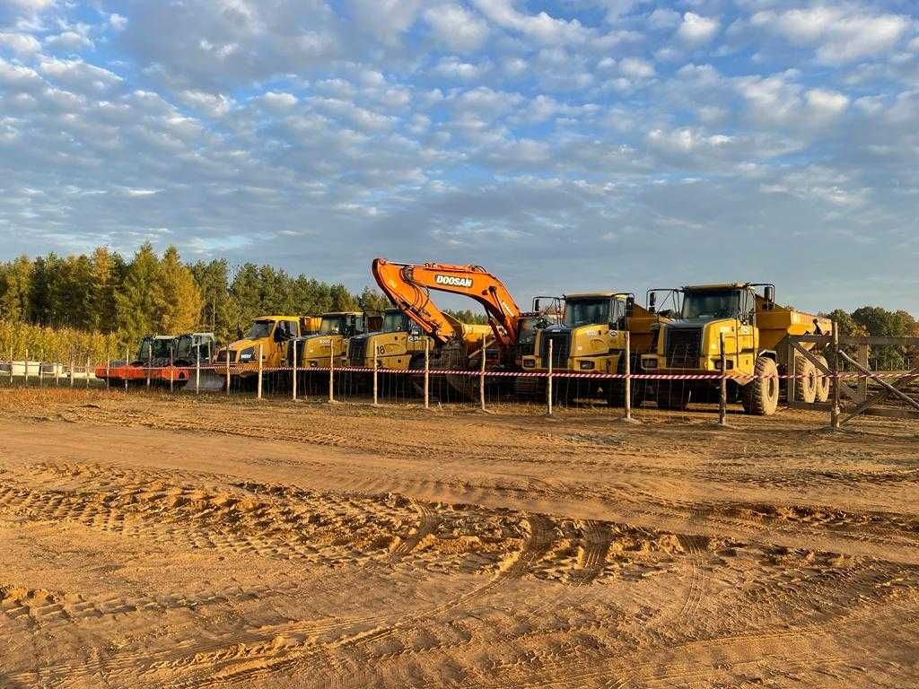Construction equipment RENTAL Excavators Bulldozers Dump trucks Roller