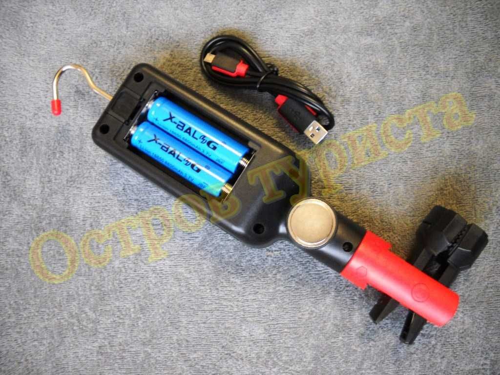 Кемпинговый аккумуляторный фонарь  ZJ-8859-B + 2 аккумулятора 18650