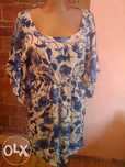 Letnia Sukienka Kwiaty Tunika H&M 40-Nowa
