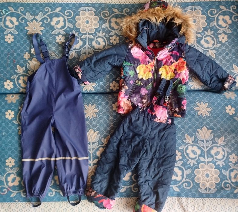 Зимовий термо комбінезон 98-104, 3-4 р
