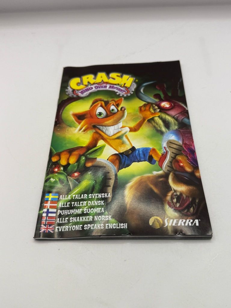 Crash Mind Over Mutant 3xA Ps2 nr 6580