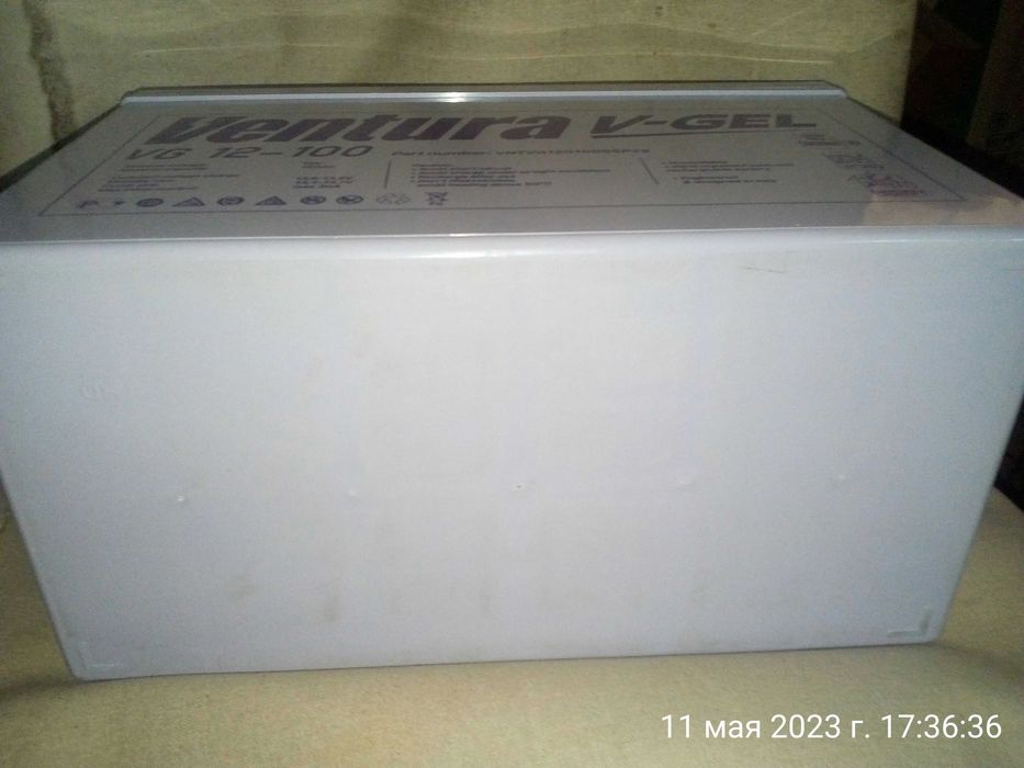 Аккумулятор Ventura VG 12-100 V-Gel (гелевый) НОВЫЙ