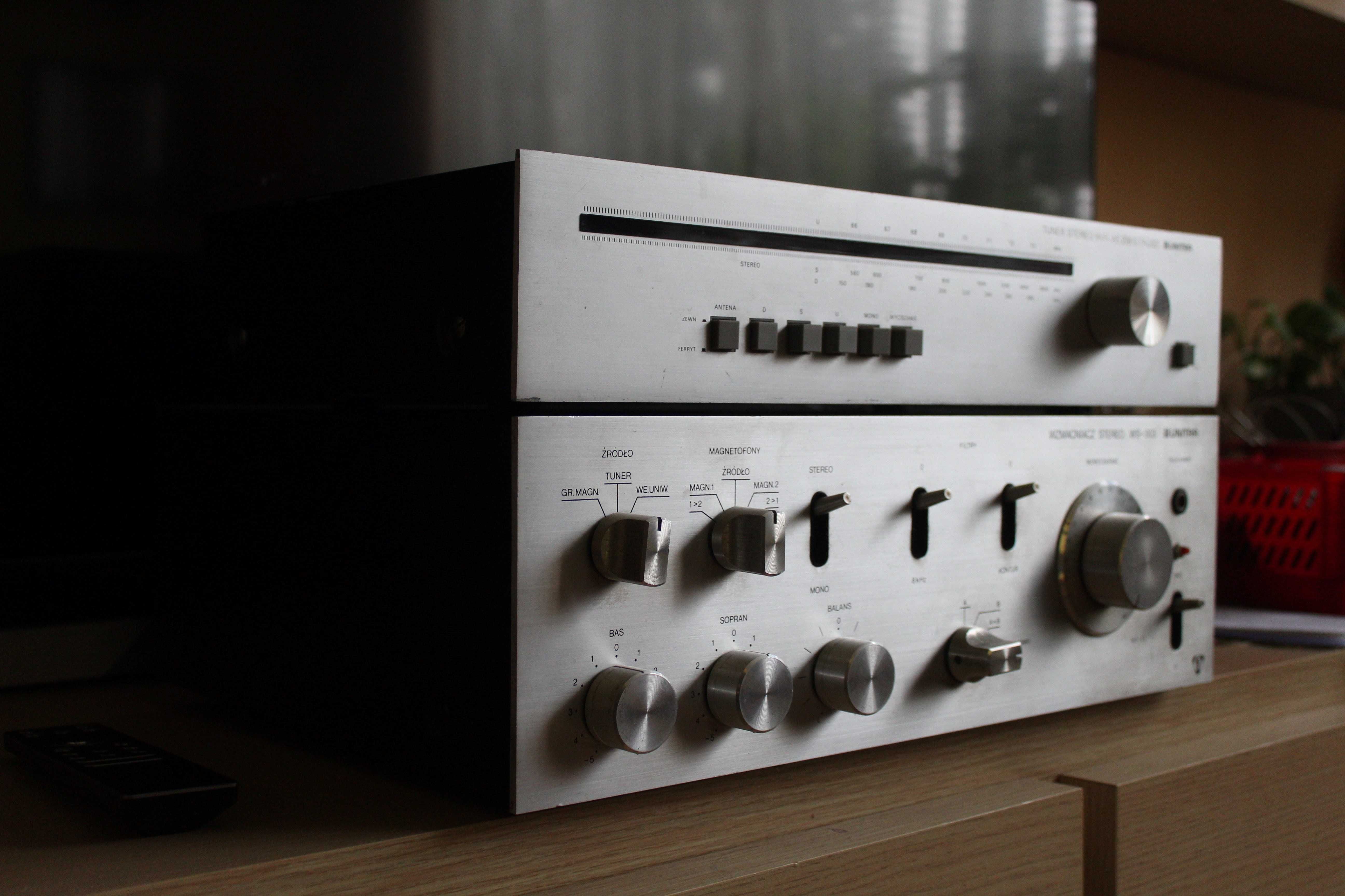 UNITRA-ws 303 wzmacniacz+ Tuner faust AS206