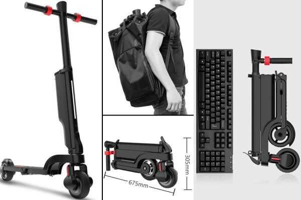 Trotinete elétrica dobrável HX X6 350W. (+bateria extra)